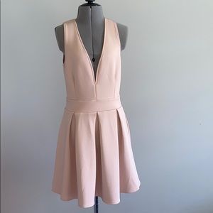 Blush F21 skater dress